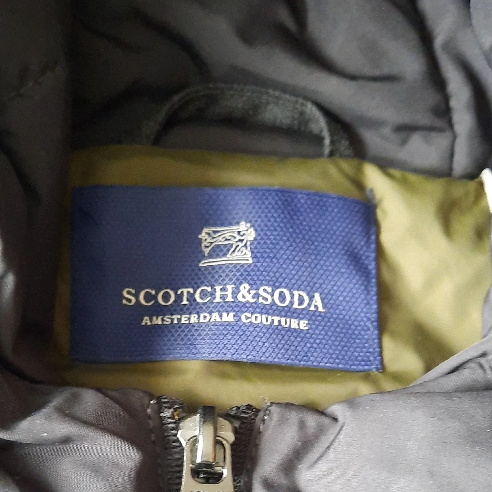 Scotch & Soda Men's Quilted Puffer Jacket - Dark Gray NWOT - Picture 3 of 16